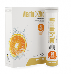 Maxler Vitamin C + Zinc Effervescent (3x20 шипучих таблеток)