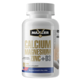 Maxler Calcium Magnesium Zinc + D3 (90 капс)